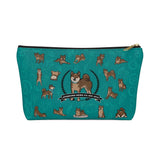 Stubborn Shiba - Accessory Pouch w T-bottom - Stubborn Shiba Co