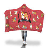 Stubborn Shiba - Hooded Blanket - Stubborn Shiba Co