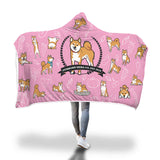 Stubborn Shiba - Hooded Blanket - Stubborn Shiba Co