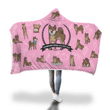 Stubborn Shiba - Hooded Blanket - Stubborn Shiba Co