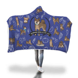 Stubborn Shiba - Hooded Blanket - Stubborn Shiba Co