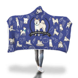 Stubborn Shiba - Hooded Blanket - Stubborn Shiba Co