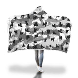 Camo Shiba - Hooded Blanket - Stubborn Shiba Co