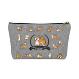 Stubborn Shiba - Accessory Pouch w T-bottom - Stubborn Shiba Co