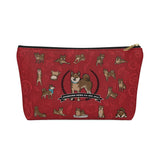Stubborn Shiba - Accessory Pouch w T-bottom - Stubborn Shiba Co