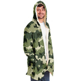 Green Camo Micro Fleece Cloak