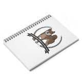Stubborn Sesame Shiba - Spiral Notebook - Ruled Line - Stubborn Shiba Co