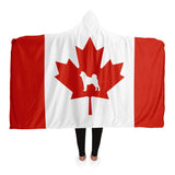 Canadian Shiba - Hooded Blanket