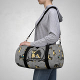 Stubborn Black & Tan Shiba - Duffle Bag - Stubborn Shiba Co