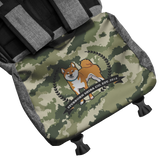 Stubborn Shiba Co - Red Shiba Back Pack (Green Camo) - Stubborn Shiba Co