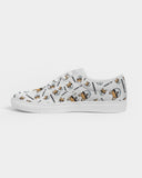 8 Bit Stubborn Shiba - Men's Lace Up Canvas Shoe