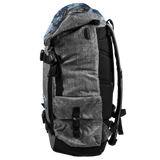 Stubborn Shiba Co - Black & Tan Shiba Back Pack (Blue Camo) - Stubborn Shiba Co