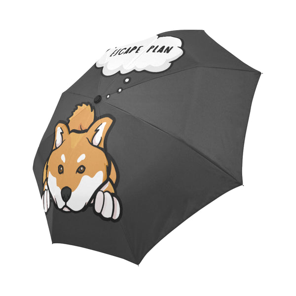 Shiba Escape Plan - Umbrellas - Stubborn Shiba Co
