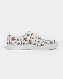 8 Bit Stubborn Shiba - Men's Lace Up Canvas Shoe