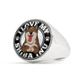 I Love my Shiba Inu - Sesame Ring - Stubborn Shiba Co