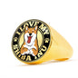 I Love my Shiba Inu - Red Shiba Ring - Stubborn Shiba Co