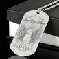 Custom Name Angel Shiba Dog Tag