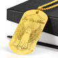 Custom Name Angel Shiba Dog Tag