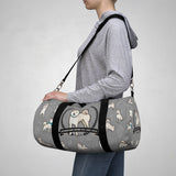 Stubborn Cream Shiba - Duffle Bag - Stubborn Shiba Co