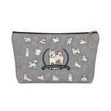 Stubborn Shiba - Accessory Pouch w T-bottom - Stubborn Shiba Co
