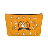 Stubborn Shiba - Accessory Pouch w T-bottom - Stubborn Shiba Co