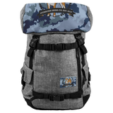 Stubborn Shiba Co - Red Shiba Back Pack (Blue Camo) - Stubborn Shiba Co