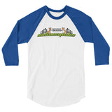 American Basenji & Shiba Inu Rescue - 3/4 sleeve raglan shirt - Stubborn Shiba Co