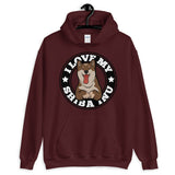 I LOVE MY SESAME SHIBA INU - Hooded Sweatshirt