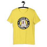 I LOVE MY CREAM SHIBA INU - Short-Sleeve Unisex T-Shirt