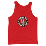 I love my Sesame Shiba Inu - Unisex  Tank Top - Stubborn Shiba Co