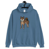 Sesame Shiba Hooded Sweatshirt