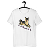 God Created a Black & Tan Shiba Inu to Show off - Short-Sleeve Unisex T-Shirt