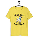 Look But Don't Touch - Cream Shiba - Short-Sleeve Unisex T-Shirt