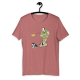 No Fetch Black & Tan Shiba - Ukiyoe - Short-Sleeve Unisex T-Shirt