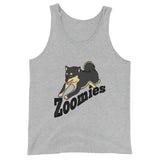 Zoomies!! Black and Tan Shiba - Unisex  Tank Top - Stubborn Shiba Co