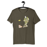 No Fetch Red Shiba - Ukiyoe - Short-Sleeve Unisex T-Shirt