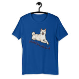 God Created a Cream Shiba Inu to Show off - Short-Sleeve Unisex T-Shirt