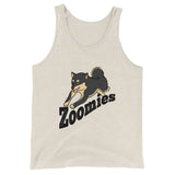 Zoomies!! Black and Tan Shiba - Unisex  Tank Top - Stubborn Shiba Co