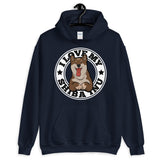 I LOVE MY SESAME SHIBA INU - Hooded Sweatshirt