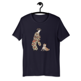 Ukiyoe Shiba Inu T-Shirt x Ukiyoe-Haaan (Unisex T-Shirt)