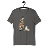 Ukiyoe Stubborn Cream Shiba - Short-Sleeve Unisex T-Shirt x Ukiyoe-Haaan