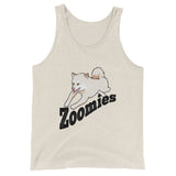 Zoomies!! Cream Shiba - Unisex  Tank Top - Stubborn Shiba Co