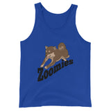 Zoomies!! Sesame Shiba - Unisex  Tank Top - Stubborn Shiba Co