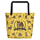 Stubborn Shiba - Beach / Shopping Tote - Stubborn Shiba Co