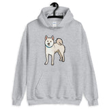 Shiba Inu Shirt - Cream Shiba Hooded Sweatshirt