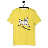 God Created a Cream Shiba Inu to Show off - Short-Sleeve Unisex T-Shirt