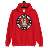 I LOVE MY SESAME SHIBA INU - Hooded Sweatshirt