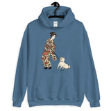 Ukiyoe Stubborn Cream Shiba - Unisex Hoodie x Ukiyoe-Haaan