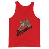Zoomies!! Sesame Shiba - Unisex  Tank Top - Stubborn Shiba Co