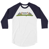 American Basenji & Shiba Inu Rescue - 3/4 sleeve raglan shirt - Stubborn Shiba Co